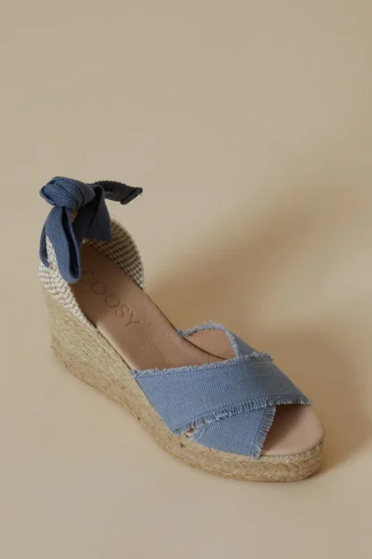 Coosy Zapatos*ALPARGATAS SANTORINIDENIM