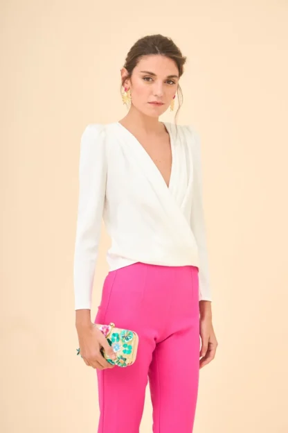 Coosy Tops*CAMISA GRACIA BLANCO