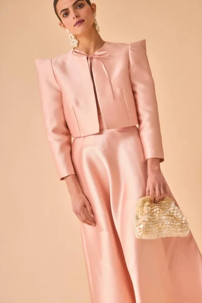 Coosy Total look*CHAQUETA 50S ROSA