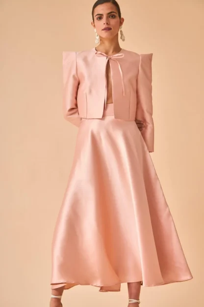 Coosy Total look*CHAQUETA 50S ROSA