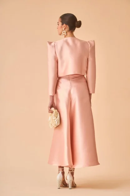 Coosy Total look*CHAQUETA 50S ROSA