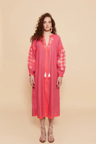 Coosy Vestidos*KAFTAN CHANDRAS FUCSIA