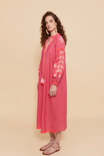 Coosy Vestidos*KAFTAN CHANDRAS FUCSIA