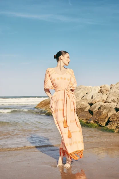 Coosy Vestidos*KAFTAN FRIDITA SALMON