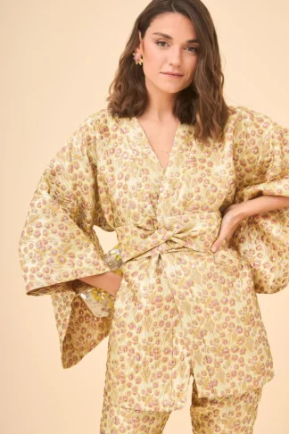 Coosy Total look*KIMONO MARIETTA DORADO