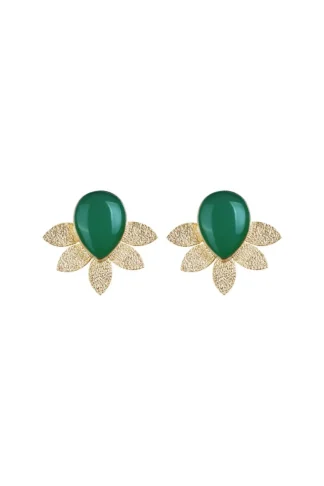 Coosy Bisutería*PENDIENTES CELESTE VERDE