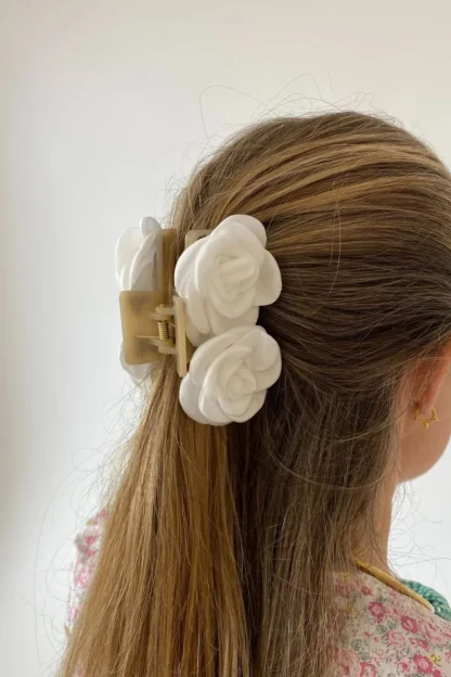 Coosy Accesorios para el pelo*PINZA LOLEA BLANCO