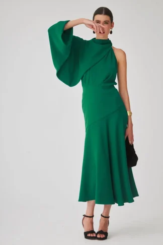 Coosy Vestidos midi*VESTIDO LUPIANA VERDE