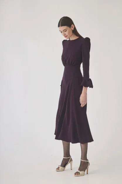 Coosy Vestidos midi*Vestido Maraia Morado |