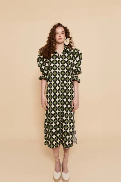 Coosy Vestidos*VESTIDO NATURE VERDE